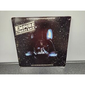 Vtg Star Wars Empire Strikes Back Vinyl LP Double Record 1980 Soundtrack w/ Book